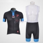 Pinarello Cycling Jersey Kit Short Sleeve 2011 Blue And Black