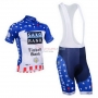 Saxobank Cycling Jersey Kit Short Sleeve 2013 Blue And Red