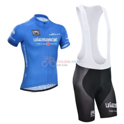 Giro D'Italia Cycling Jersey Kit Short Sleeve 2014 Blue