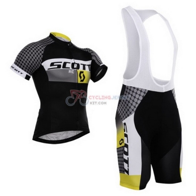 Scott Cycling Jersey Kit Short Sleeve 2015 White And Black