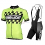 Nalini Cycling Jersey Kit Short Sleeve 2015 Green Black