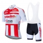 Corendon Circo Cycling Jersey Kit Short Sleeve 2019 Red White