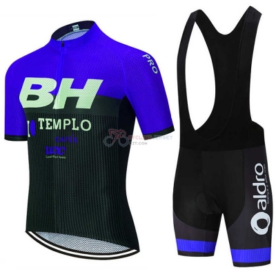 BH Templo Cycling Jersey Kit Short Sleeve 2020 Fuchsia White Black