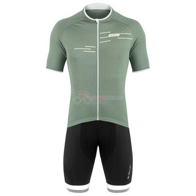 De Marchi Cycling Jersey Kit Short Sleeve 2020 Light Green