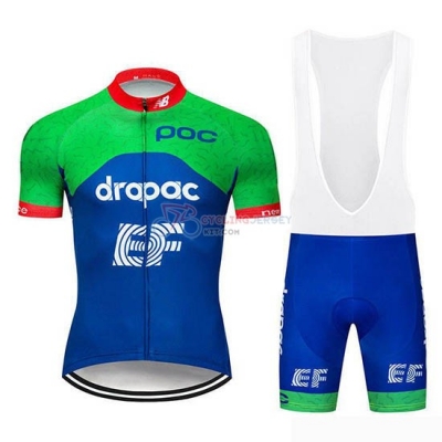 EF Education First Cycling Jersey Kit Short Sleeve 2019 Green Blue