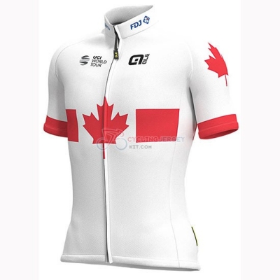 Groupama FDJ Cycling Jersey Kit Short Sleeve 2019 Campione Canada