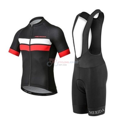 Merida Cycling Jersey Kit Short Sleeve 2020 Black White Red