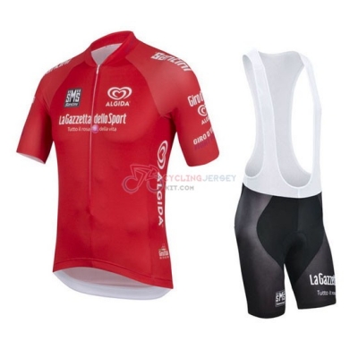 Giro D'Italia Cycling Jersey Kit Short Sleeve 2016 Red