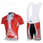 Nalini Cycling Jersey Kit Short Sleeve 2012 Red And White