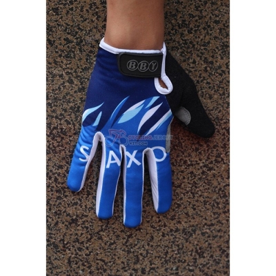 2020 Saxo Long Finger Gloves Blue