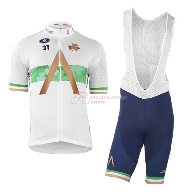Aqua Blue Sport Campione Irlanda Cycling Jersey Kit Short Sleeve 2018