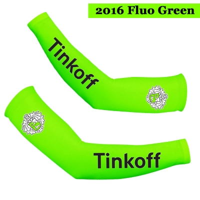 Arm Warmer Saxo Bank Tinkoff 2016 green