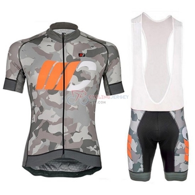Cipollini Prestig Camo Cycling Jersey Kit Short Sleeve 2018 Camuffamento Orange
