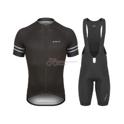De Marchi Cycling Jersey Kit Short Sleeve 2021 Black
