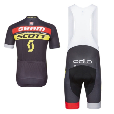 Scott Cycling Jersey Kit Short Sleeve 2017 gray and white