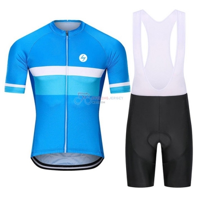 Steep Cycling Jersey Kit Short Sleeve 2021 Blue
