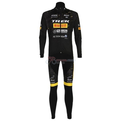 Trek Selle San Marco Cycling Jersey Kit Long Sleeve 2020 Black