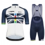 USA Cycling Jersey Kit Short Sleeve 2019 White Dark Blue