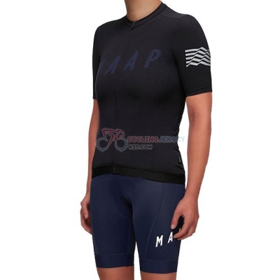 Women Maap Escape Cycling Jersey Kit Short Sleeve 2019 Black