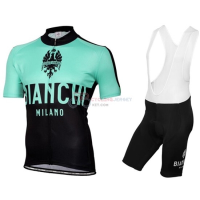 Bianchi Cycling Jersey Kit Short Sleeve 2016 Green