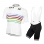 UCI Cycling Jersey Kit Short Sleeve 2016 White