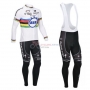 Quick Step Cycling Jersey Kit Long Sleeve 2013 White