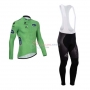Tour De France Cycling Jersey Kit Long Sleeve 2014 Green