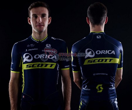 cycling jersey kit orica-scott 2017